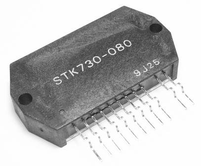 STK730-080 / SMPS сх.управления,MOSFET 900V/6A Po=210W / микросхема /