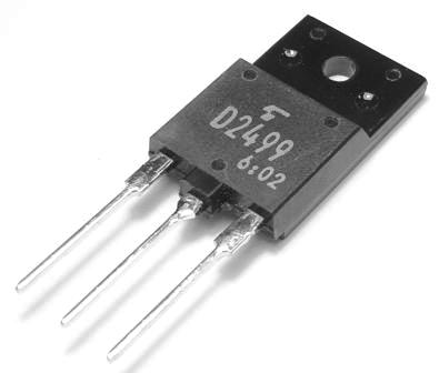 2SD2499  / NPN + D / 1500V / 6A / 50W / MHz /