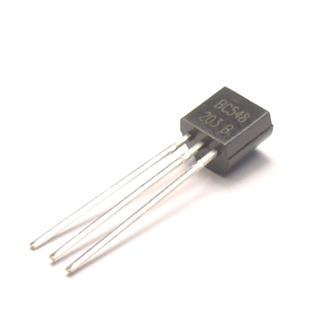 BC548  / NPN / 0,1A / 30V / 0,5W / 150MHz /