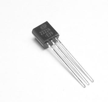 KSP2222A  / NPN / 40V / 0,8A / 0,5W / 300MHZ /