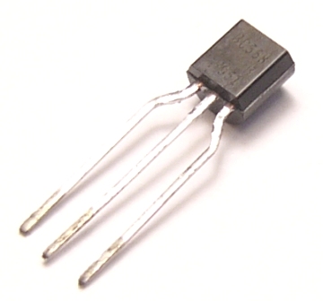 BC558  / PNP / 0,1A / 30V / 0,5W / 150MHz / TO92 /