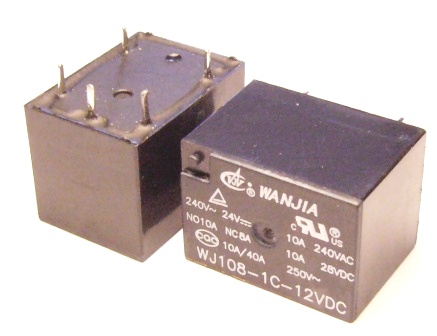 WJ108-1C 12V 10A / реле